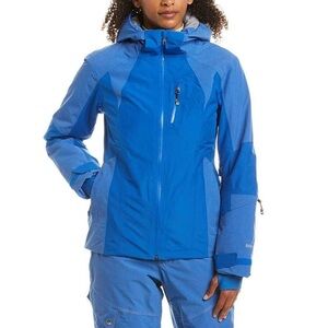 Spyder Women's Inna Gore-tex Ski Jacket Turkish Sea‎ Blue Gorpcore Sz 6